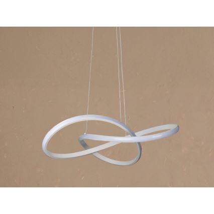 LED Stmívatelný lustr na lanku LED/65W/230V 3000-6500K pr. 49 cm + dálkové ovládání