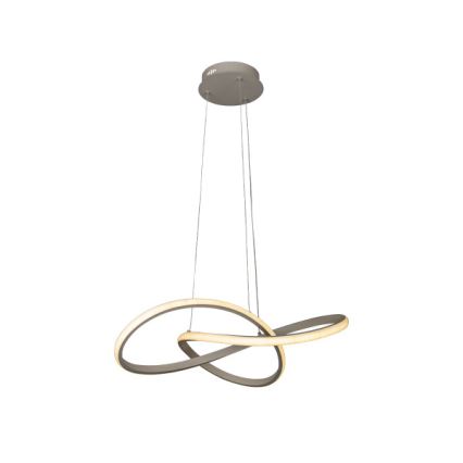 LED Stmívatelný lustr na lanku LED/65W/230V 3000-6500K pr. 49 cm + dálkové ovládání