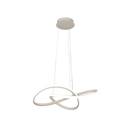 LED Stmívatelný lustr na lanku LED/65W/230V 3000-6500K pr. 49 cm + dálkové ovládání