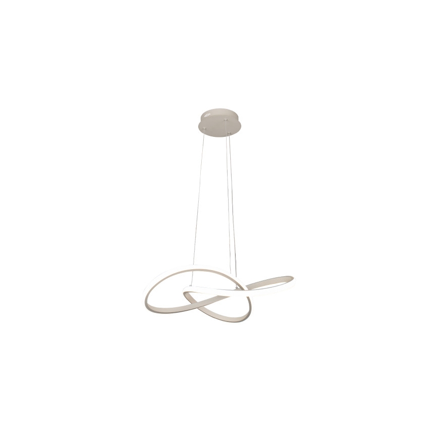 LED Stmívatelný lustr na lanku LED/65W/230V 3000-6500K pr. 49 cm + dálkové ovládání