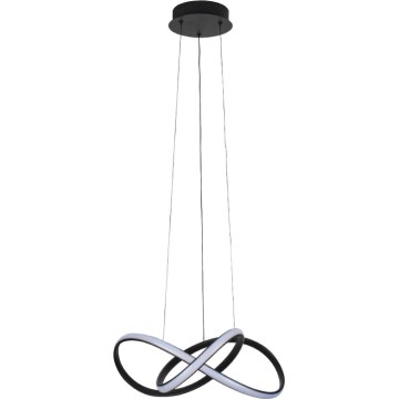 LED Stmívatelný lustr na lanku LED/65W/230V 3000-6500K pr. 49 cm + dálkové ovládání
