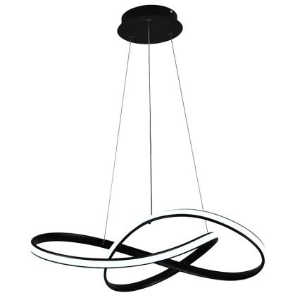 LED Stmívatelný lustr na lanku LED/70W/230V 3000-6500K pr. 55 cm + dálkové ovládání