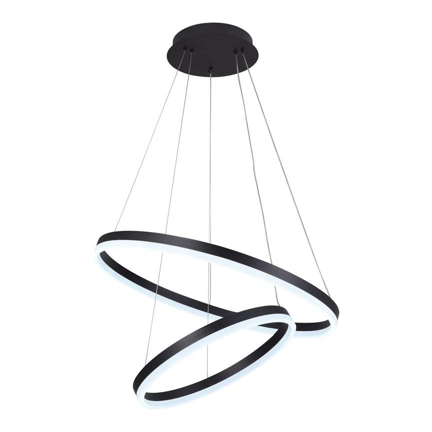 LED Stmívatelný lustr na lanku LED/70W/230V 3000-6500K + dálkové ovládání