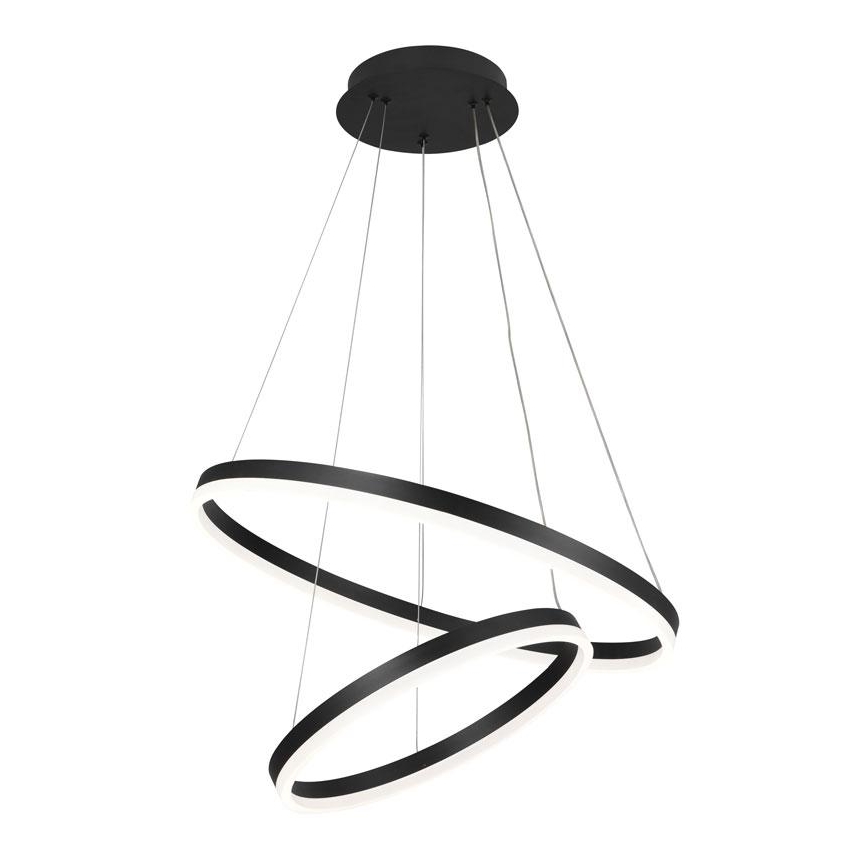 LED Stmívatelný lustr na lanku LED/70W/230V 3000-6500K + dálkové ovládání