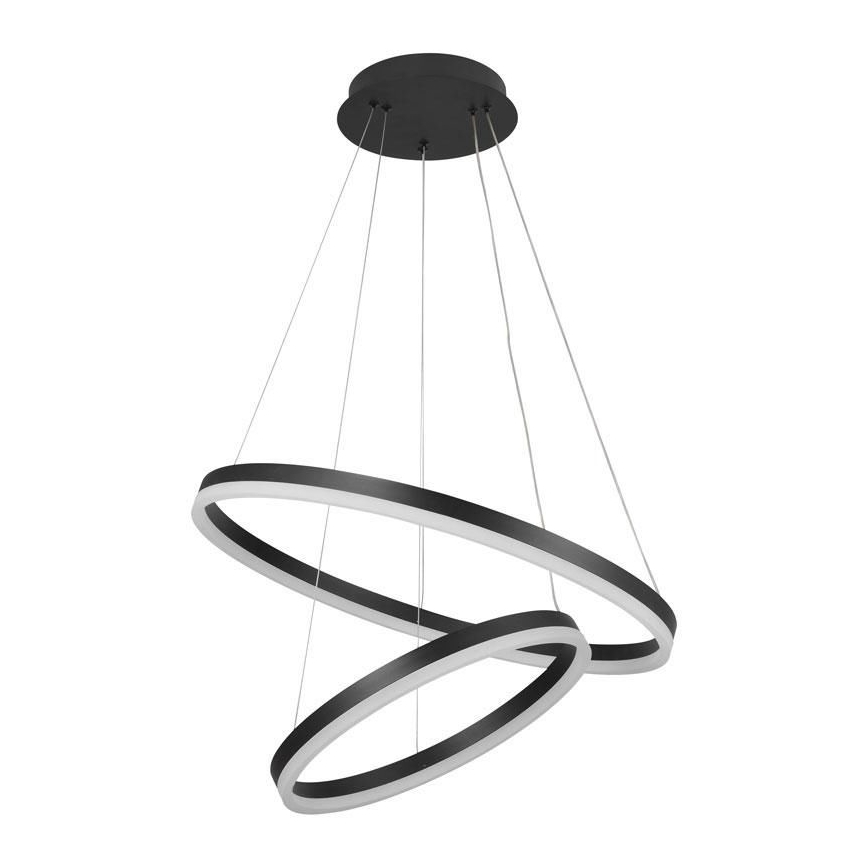 LED Stmívatelný lustr na lanku LED/70W/230V 3000-6500K + dálkové ovládání