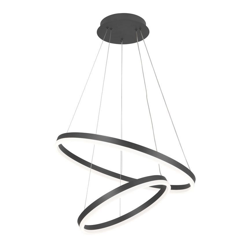 LED Stmívatelný lustr na lanku LED/70W/230V 3000-6500K + dálkové ovládání