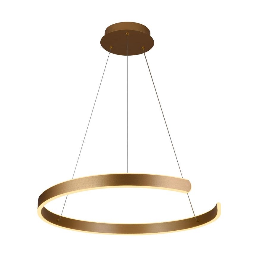 LED Stmívatelný lustr na lanku LED/70W/230V 3000-6500K + dálkové ovládání