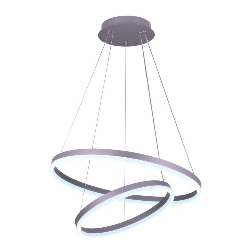 LED Stmívatelný lustr na lanku LED/70W/230V 3000-6500K + dálkové ovládání
