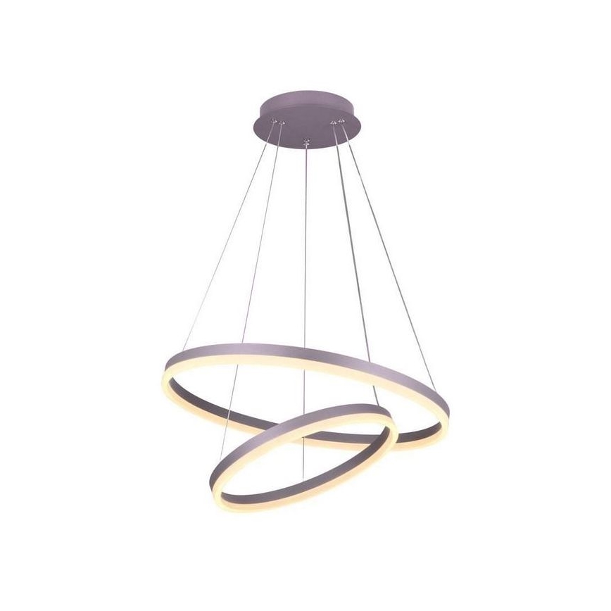 LED Stmívatelný lustr na lanku LED/70W/230V 3000-6500K + dálkové ovládání