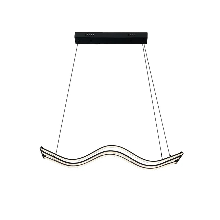LED Stmívatelný lustr na lanku LED/70W/230V 3000-6500K + dálkové ovládání
