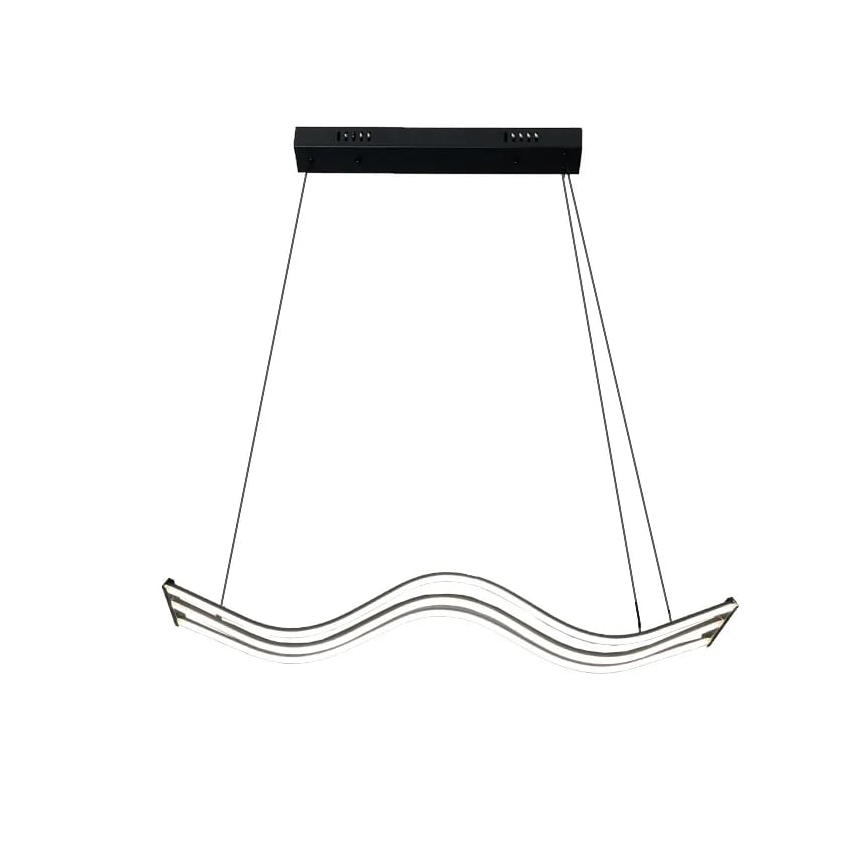 LED Stmívatelný lustr na lanku LED/70W/230V 3000-6500K + dálkové ovládání