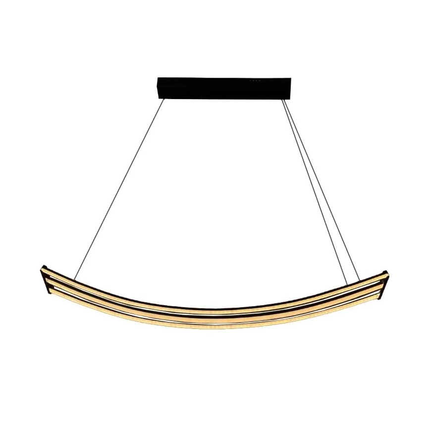 LED Stmívatelný lustr na lanku LED/70W/230V 3000-6500K + dálkové ovládání