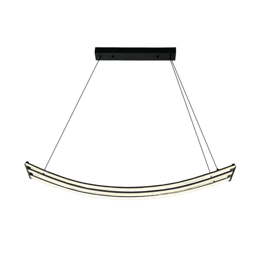 LED Stmívatelný lustr na lanku LED/70W/230V 3000-6500K + dálkové ovládání