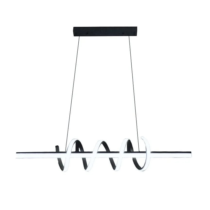 LED Stmívatelný lustr na lanku LED/70W/230V 3000-6500K + dálkové ovládání