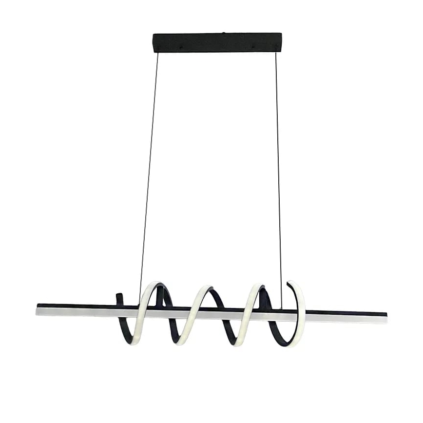 LED Stmívatelný lustr na lanku LED/70W/230V 3000-6500K + dálkové ovládání