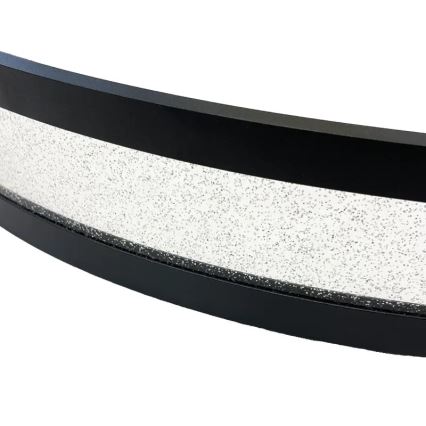 LED Stmívatelný lustr na lanku LED/70W/230V 3000-6500K pr. 60 cm černá + dálkové ovládání