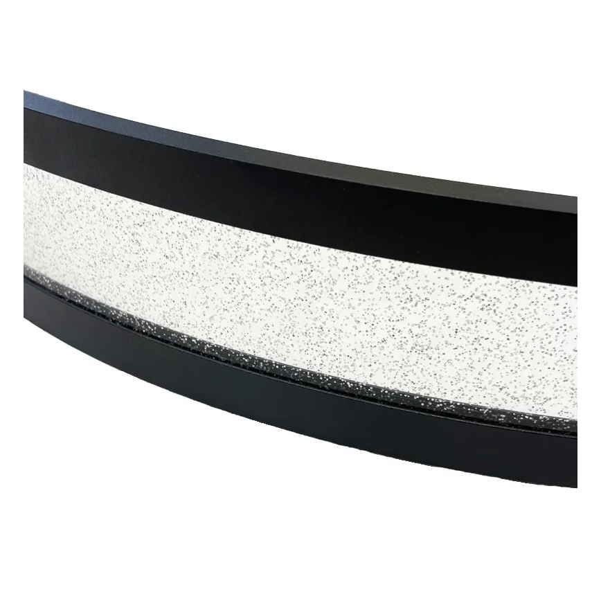 LED Stmívatelný lustr na lanku LED/70W/230V 3000-6500K pr. 60 cm černá + dálkové ovládání