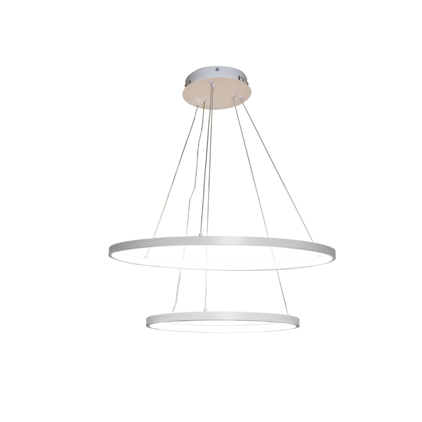 LED Stmívatelný lustr na lanku LED/75W/230V 3000-6500K pr. 60 cm + dálkové ovládání