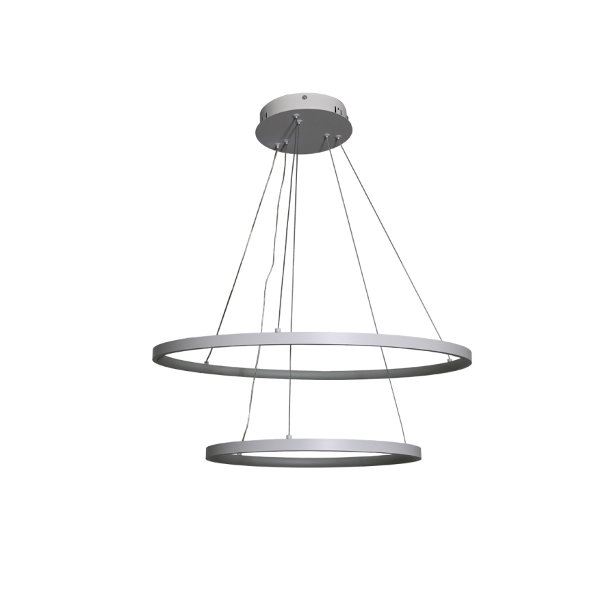 LED Stmívatelný lustr na lanku LED/75W/230V 3000-6500K pr. 60 cm + dálkové ovládání