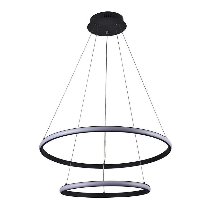 LED Stmívatelný lustr na lanku LED/75W/230V 3000-6500K + dálkové ovládání