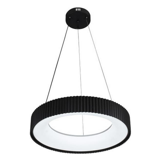 LED Stmívatelný lustr na lanku LED/75W/230V 3000-6500K pr. 49 cm + dálkové ovládání