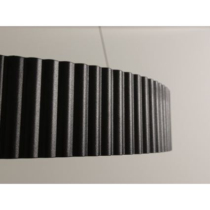 LED Stmívatelný lustr na lanku LED/75W/230V 3000-6500K pr. 49 cm + dálkové ovládání