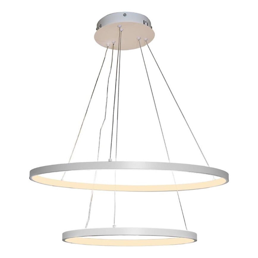 LED Stmívatelný lustr na lanku LED/75W/230V 3000-6500K pr. 60 cm + dálkové ovládání