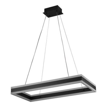 LED Stmívatelný lustr na lanku LED/80W/230V 3000-6500K + dálkové ovládání