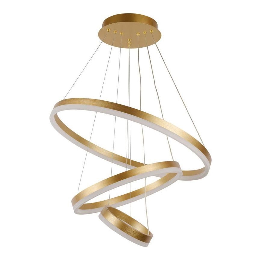 LED Stmívatelný lustr na lanku LED/85W/230V 3000-6500K + dálkové ovládání