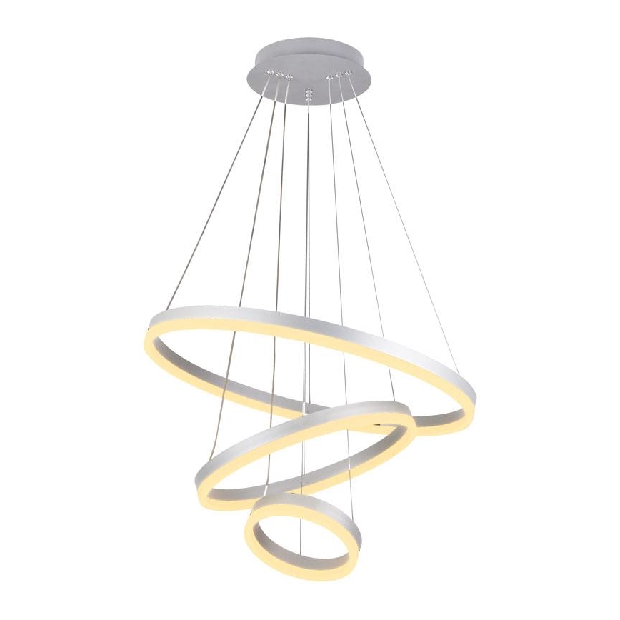 LED Stmívatelný lustr na lanku LED/85W/230V 3000-6500K + dálkové ovládání
