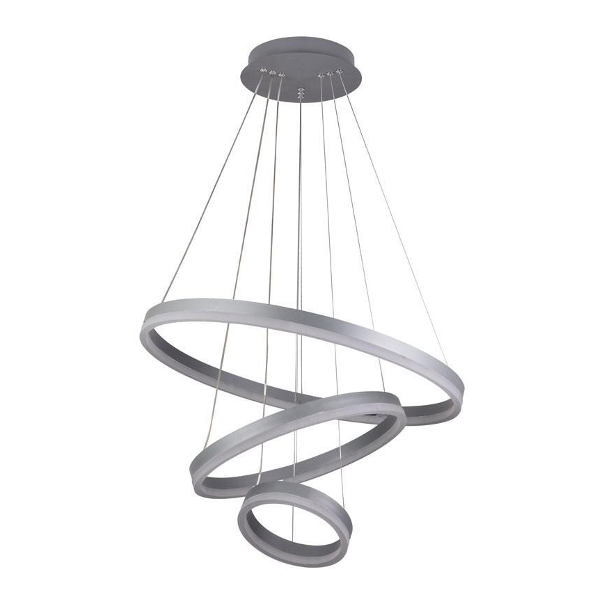 LED Stmívatelný lustr na lanku LED/85W/230V 3000-6500K + dálkové ovládání