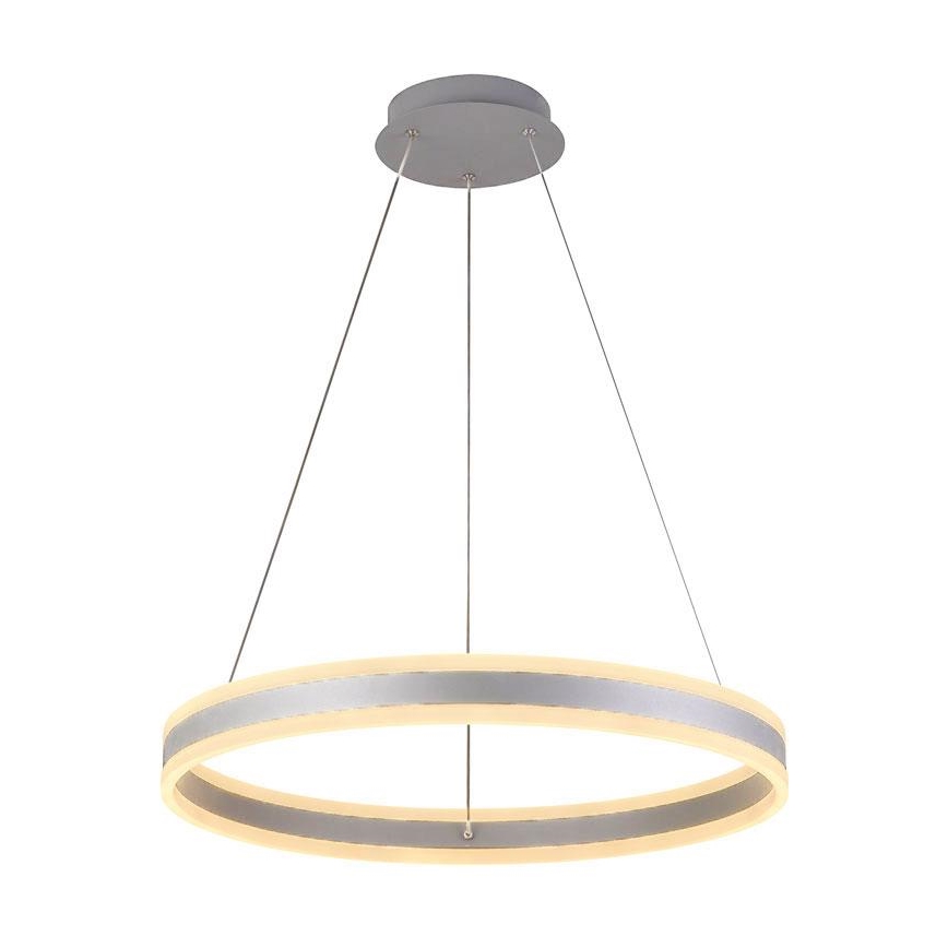 LED Stmívatelný lustr na lanku LED/85W/230V 3000-6500K + dálkové ovládání
