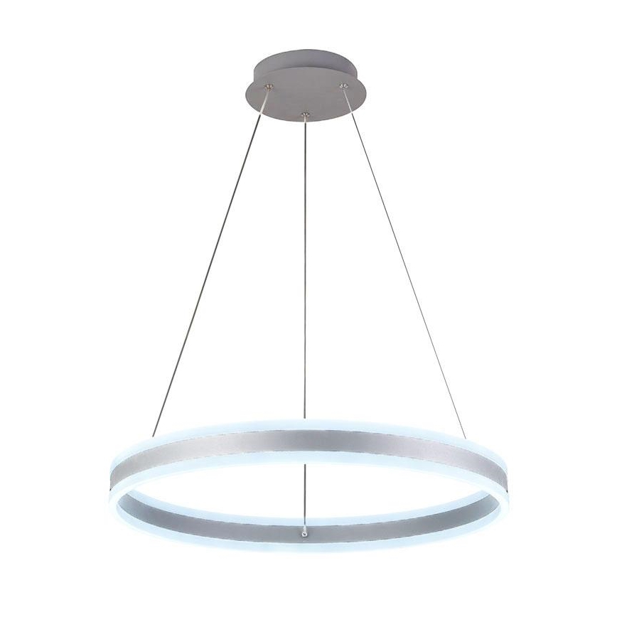 LED Stmívatelný lustr na lanku LED/85W/230V 3000-6500K + dálkové ovládání