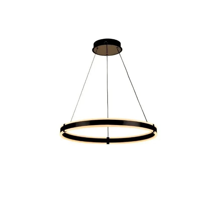 LED Stmívatelný lustr na lanku LED/85W/230V 3000-6500K + dálkové ovládání