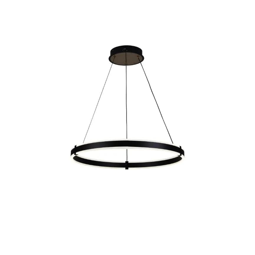 LED Stmívatelný lustr na lanku LED/85W/230V 3000-6500K + dálkové ovládání