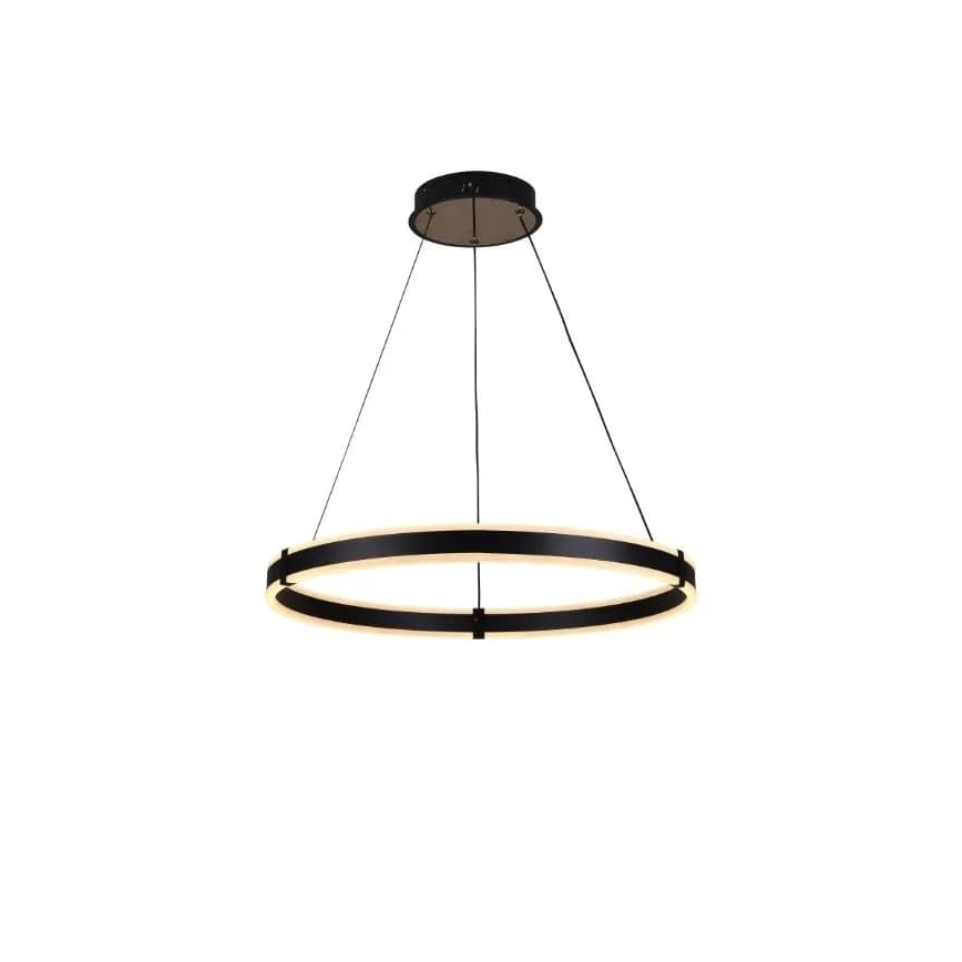 LED Stmívatelný lustr na lanku LED/85W/230V 3000-6500K + dálkové ovládání