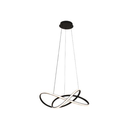 LED Stmívatelný lustr na lanku LED/85W/230V 3000-6500K pr. 60 cm + dálkové ovládání