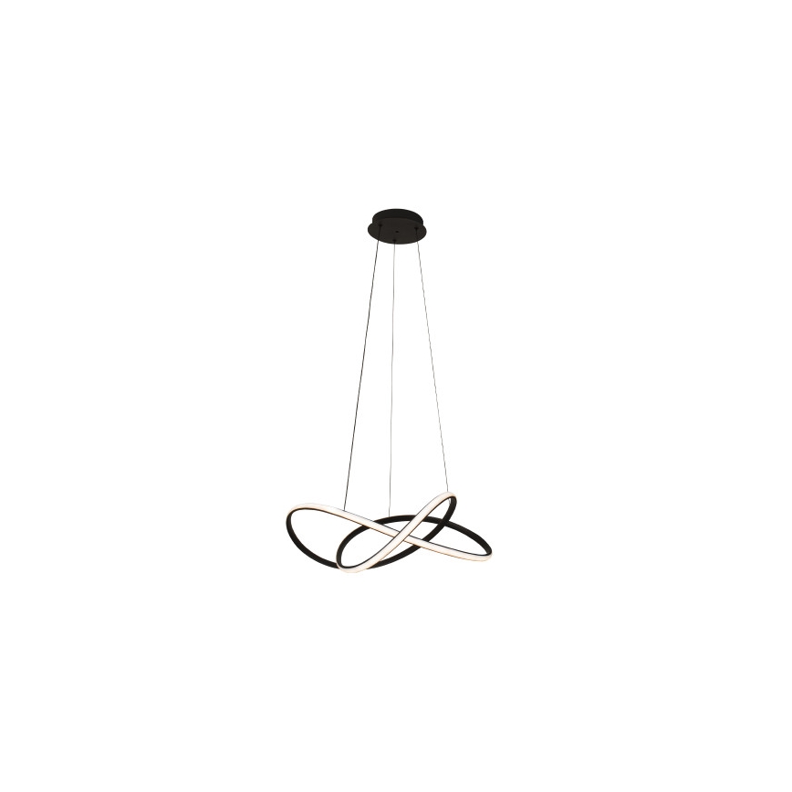 LED Stmívatelný lustr na lanku LED/85W/230V 3000-6500K pr. 60 cm + dálkové ovládání