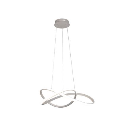 LED Stmívatelný lustr na lanku LED/85W/230V 3000-6500K pr. 60 cm + dálkové ovládání
