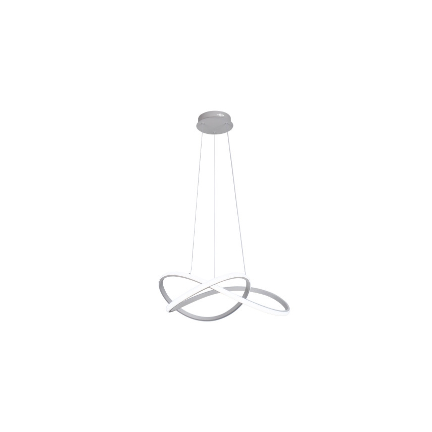 LED Stmívatelný lustr na lanku LED/85W/230V 3000-6500K pr. 60 cm + dálkové ovládání