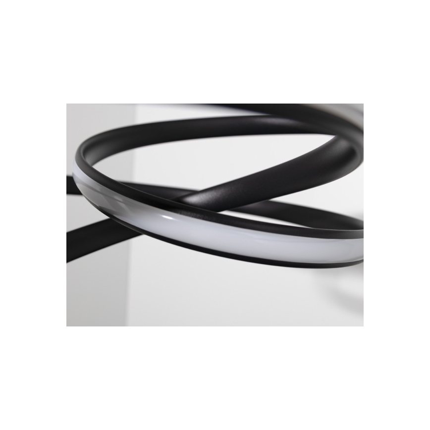 LED Stmívatelný lustr na lanku LED/85W/230V 3000-6500K pr. 49 cm + dálkové ovládání