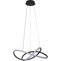LED Stmívatelný lustr na lanku LED/85W/230V 3000-6500K pr. 60 cm + dálkové ovládání