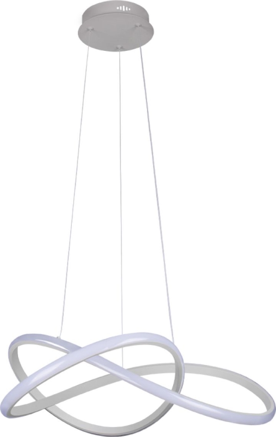 LED Stmívatelný lustr na lanku LED/85W/230V 3000-6500K pr. 60 cm + dálkové ovládání