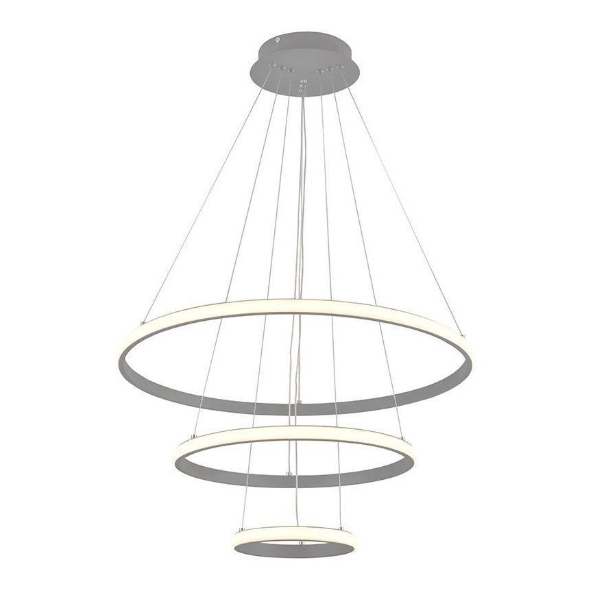 LED Stmívatelný lustr na lanku LED/90W/230V 3000-6500K + dálkové ovládání