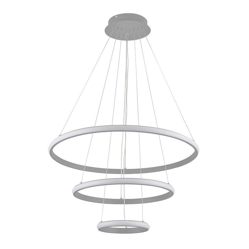LED Stmívatelný lustr na lanku LED/90W/230V 3000-6500K + dálkové ovládání