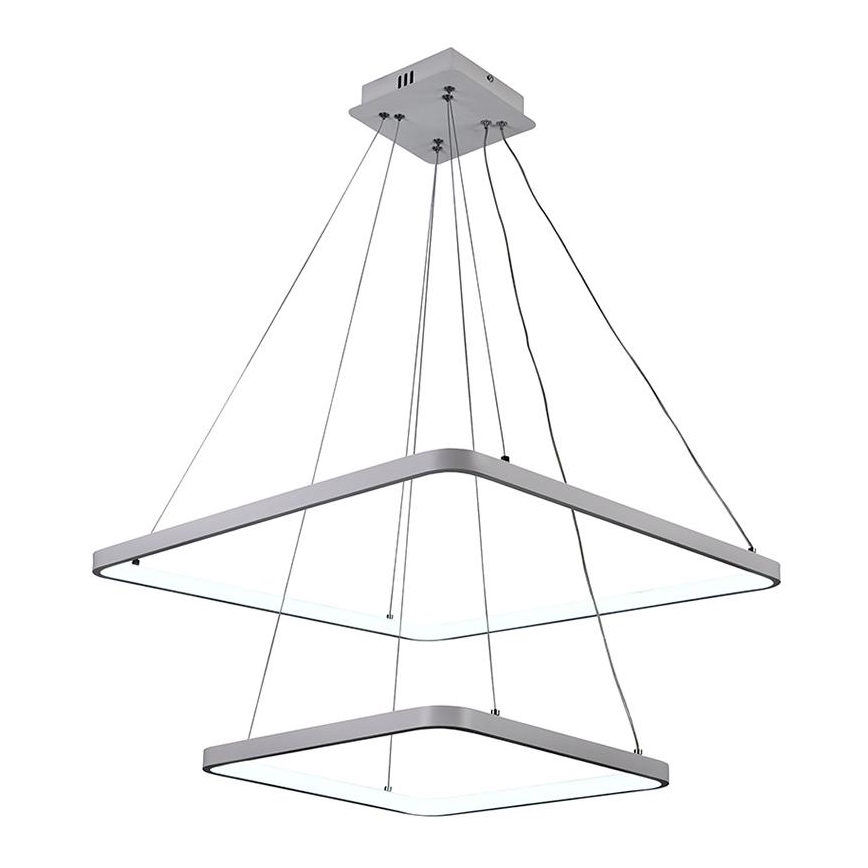 LED Stmívatelný lustr na lanku LED/90W/230V 3000-6500K + dálkové ovládání
