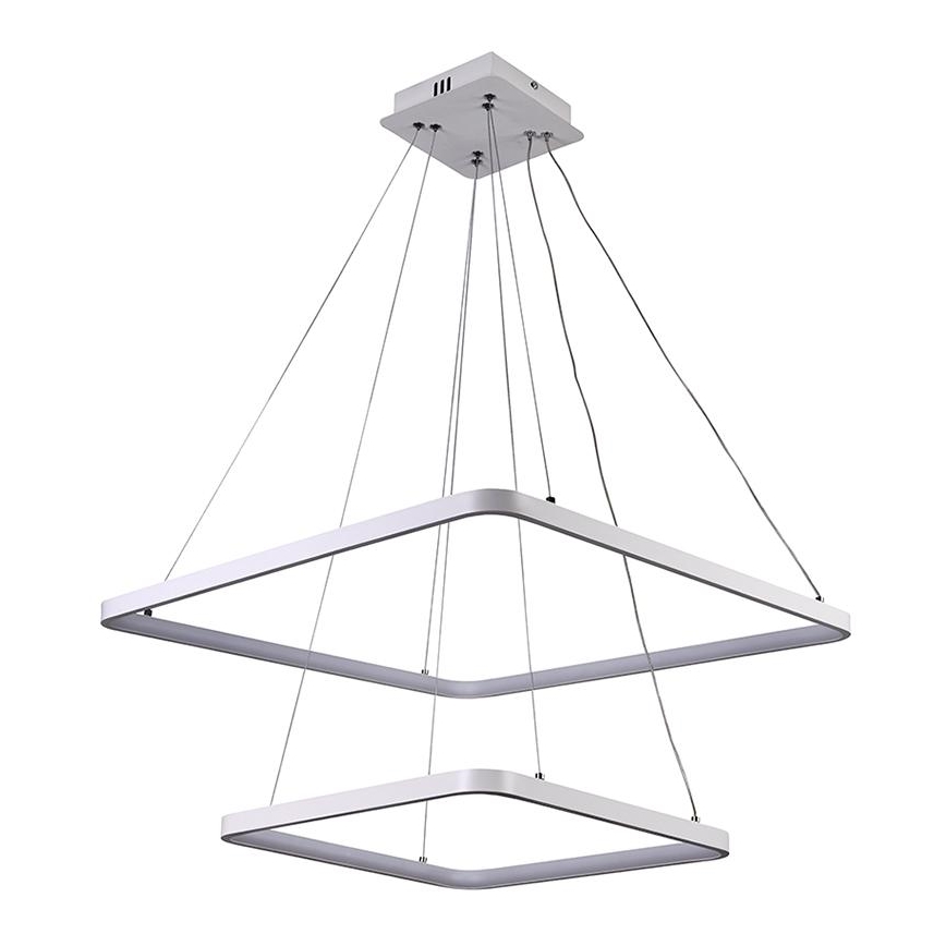LED Stmívatelný lustr na lanku LED/90W/230V 3000-6500K + dálkové ovládání