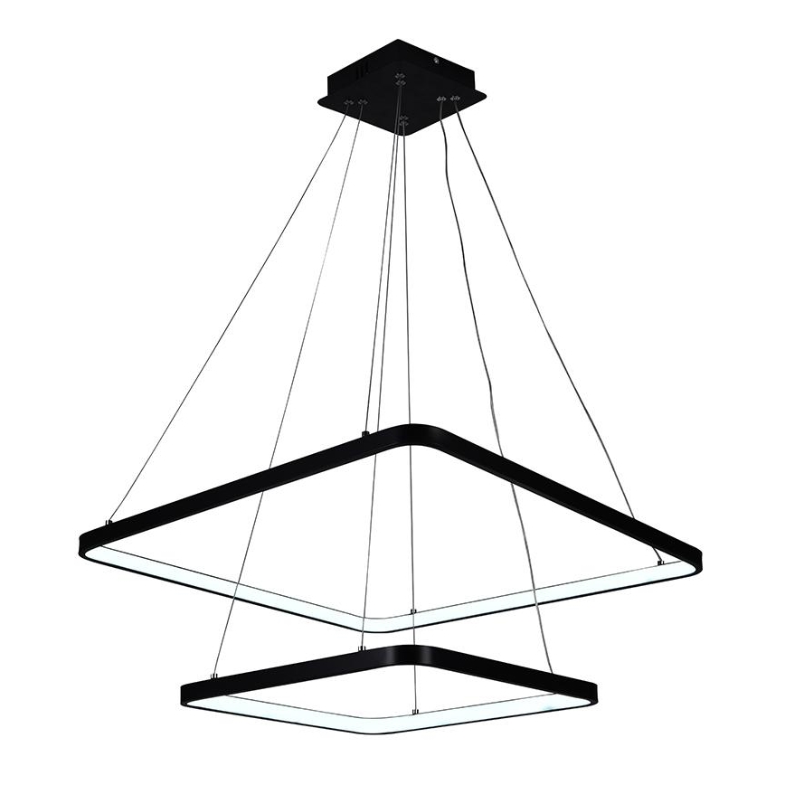 LED Stmívatelný lustr na lanku LED/90W/230V 3000-6500K + dálkové ovládání