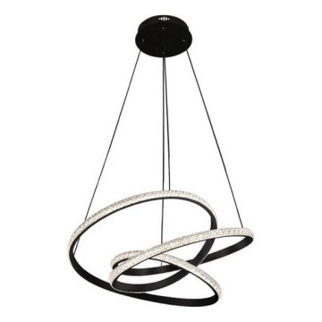 LED Stmívatelný lustr na lanku LED/90W/230V 3000-6500K pr. 47 cm + dálkové ovládání