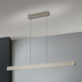 LED Stmívatelný lustr na lanku TARA LED/44W/230V 2700/3800/4500/5700K matný chrom